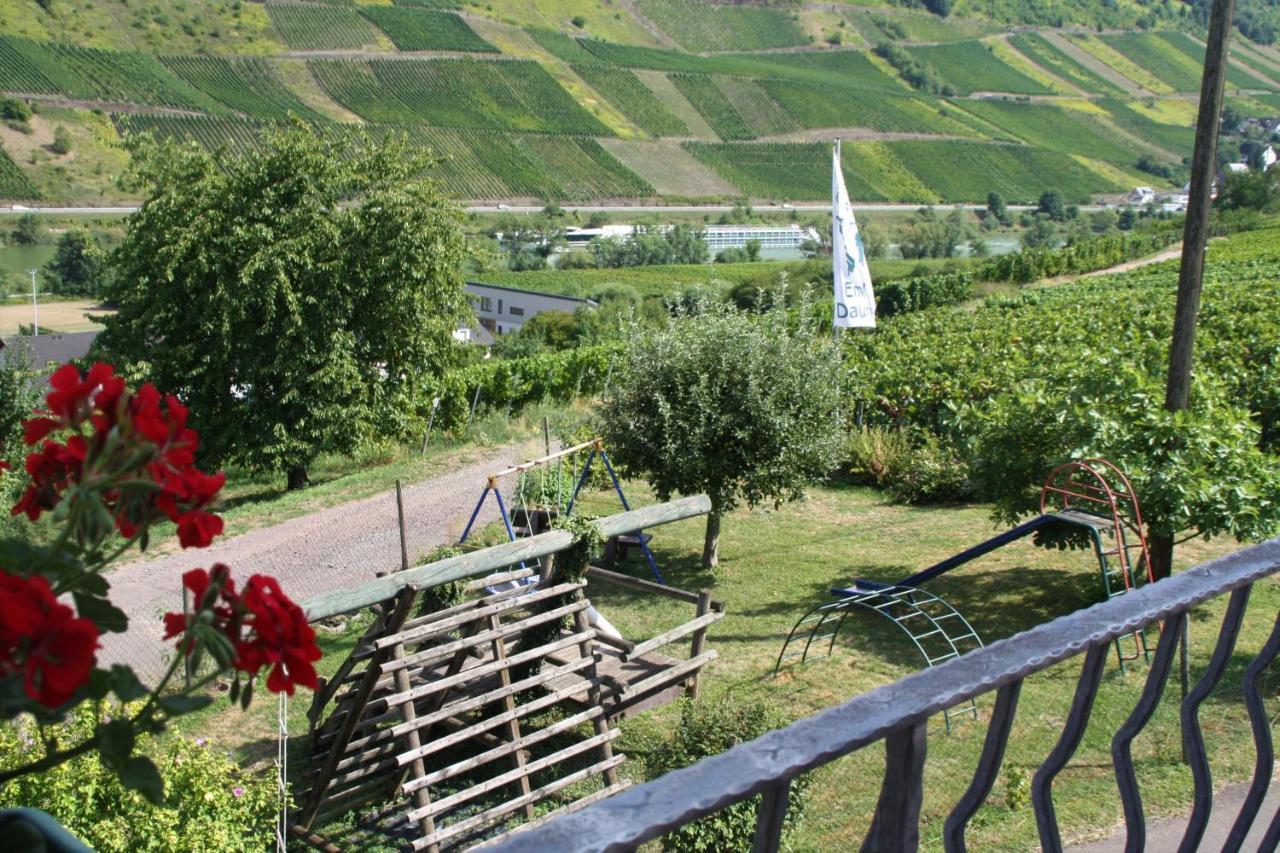 Weingut-Brennerei-Gaestehaus Emil Dauns Reil Bagian luar foto